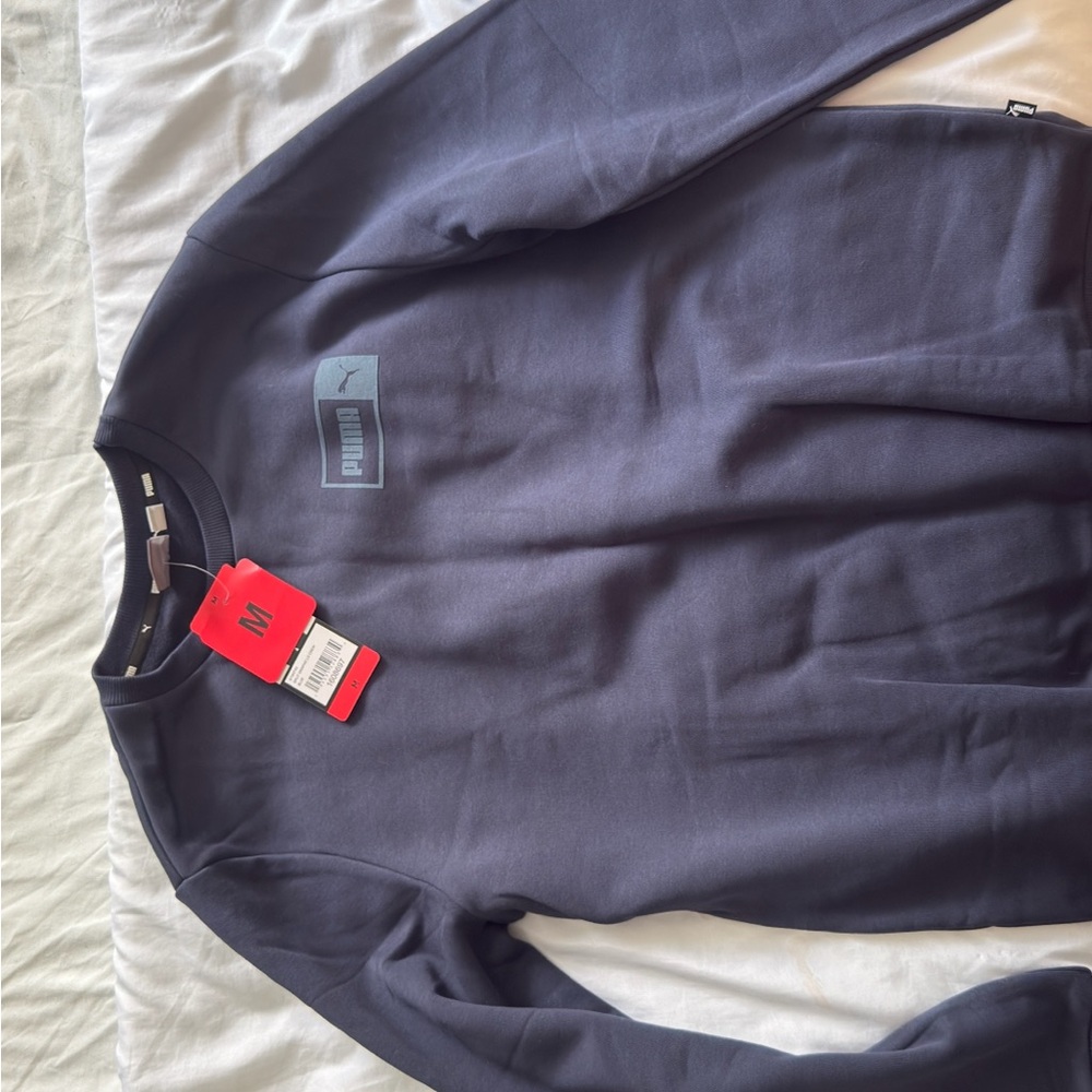 Puma Dark Blue Crewneck Sweatshirt